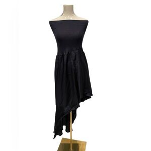 ROQUE Elegant Black Strapless Dress Size:44 NWT